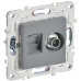 SKANDY Розетка двойная TV+RJ45 кат.5E SK-A14Gr серый IEK SKANDY Розетка двойная TV+RJ45 кат.5E SK-A14Gr серый IEK