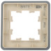 BRITE Рамка 1-местная РУ-1-2-Бр стекло песчаный RE IEK BRITE Рамка 1-местная РУ-1-2-Бр стекло песчаный RE IEK