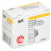 Розетка компьютерная РКИ-10-00-П RJ-45 UTP кат.5e (на 1 модуль) ПРАЙМЕР белая IEK