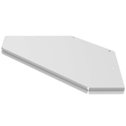 ESCA 5 Крышка поворота 90град 100-0,8 RAL 9016 IEK