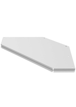 ESCA 5 Крышка поворота 90град 100-0,8 RAL 9016 IEK