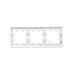 BRITE Рамка 3-местная РУ-3-2-Бр стекло белый матовый IEK BRITE Рамка 3-местная РУ-3-2-Бр стекло белый матовый IEK