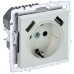 BRITE Розетка 1-местная с заземлением с защитными шторками 16А с USB A+A 5В 2,1А РЮш10-1-БрЖ жемчуг IEK BRITE Розетка 1-местная с заземлением с защитными шторками 16А с USB A+A 5В 2,1А РЮш10-1-БрЖ жемчуг IEK