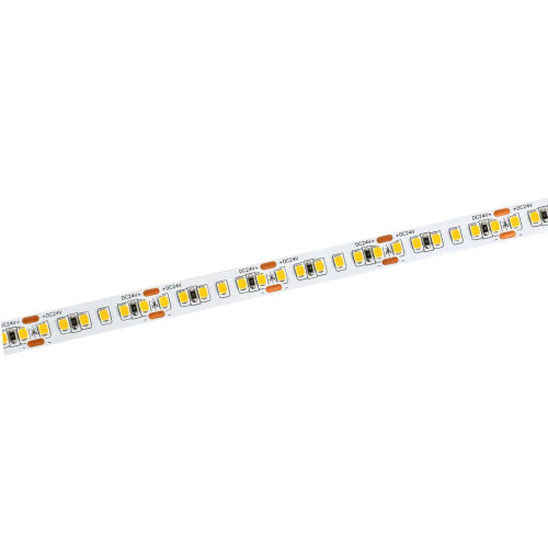 Лента светодиодная 5м SMD2835 168LED/м 14Вт/м IP20 ширина 10мм 24В теплый белый IEK