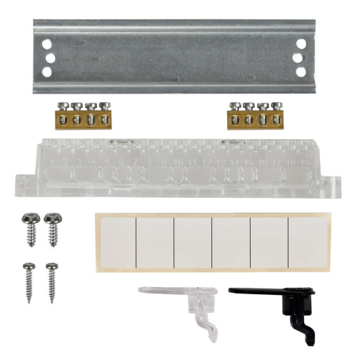 UNION Compact Корпус пластиковый ЩРВ-П-6 IP41 черная прозрачная дверь IEK