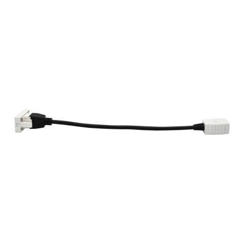 PRIMER РКМ-10-00-П Розетка HDMI M/M (1 модуль) белая IEK