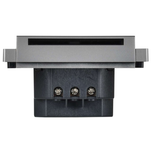 FORTE&PIANO Выключатель карточный 30А FP543 сталь IEK