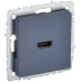 BRITE Розетка HDMI РHDMI-0-БрМ маренго IEK
