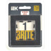 BRITE Рамка 1-местная РУ-1-2-Бр стекло черный матовый IEK BRITE Рамка 1-местная РУ-1-2-Бр стекло черный матовый IEK