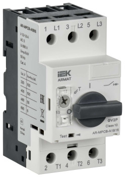 ARMAT Автоматический выключатель защиты двигателя A1 GV2P 1-1,6А IEK