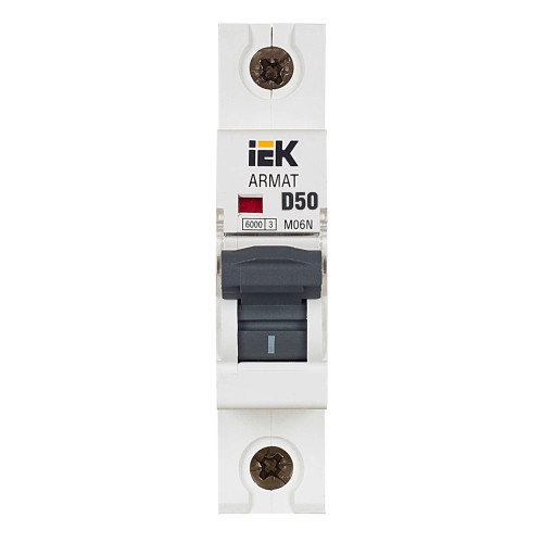 ARMAT Автоматический выключатель M06N 1P D 50А IEK