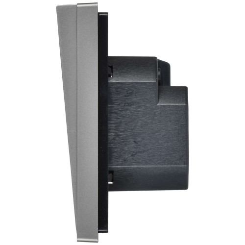 FORTE&PIANO Выключатель карточный 30А FP543 сталь IEK