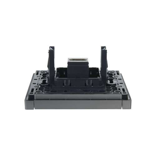 FORTE&PIANO Розетка HDMI FP540 сталь IEK