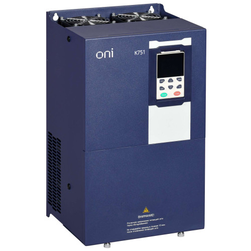Преобразователь частоты K751 380В 3Ф 30-37кВт 60-75А ONI