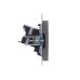 BRITE Розетка компьютерная двойная RJ45 кат.5E РК10-2-БрС сталь IEK BRITE Розетка компьютерная двойная RJ45 кат.5E РК10-2-БрС сталь IEK