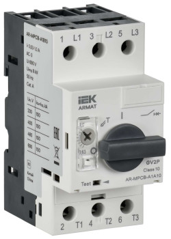 ARMAT Автоматический выключатель защиты двигателя A1 GV2P 0,63-1А IEK