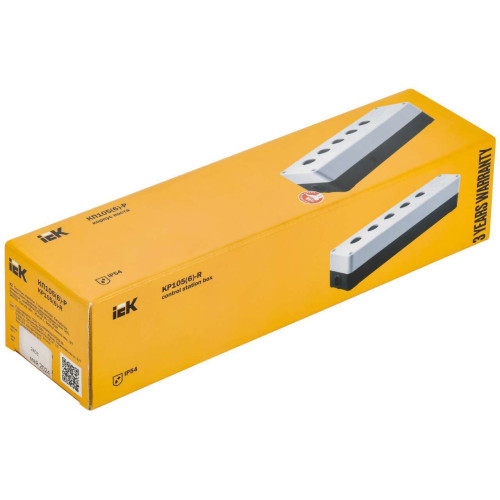 Корпус КП105(6)-Р для кнопок 5(6) мест белый IEK