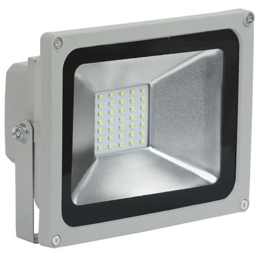Прожектор светодиодный СДО 05-20 SMD IP65 серый IEK