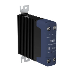 Реле твердотельное SSR1 60А 90-280В AC 24-480В AC с радиатором ONI