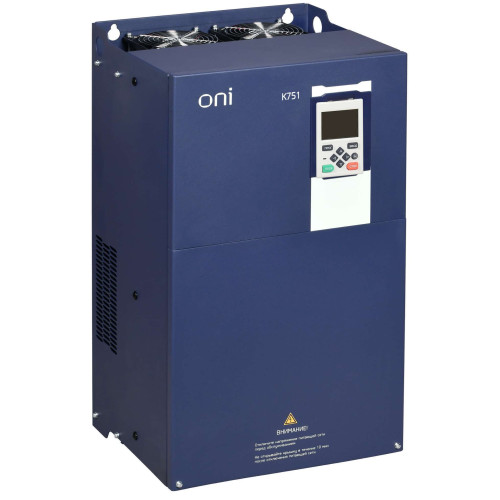 Преобразователь частоты K751 380В 3Ф 75-90кВт 150-176А со встроенным тормозом ONI