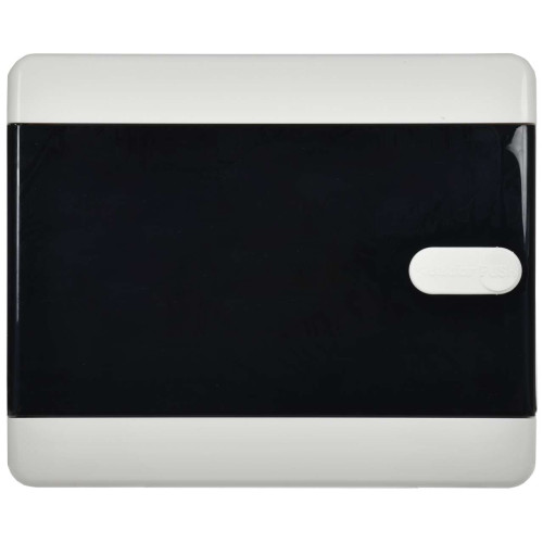 UNION Compact Корпус пластиковый ЩРВ-П-6 IP41 черная прозрачная дверь IEK