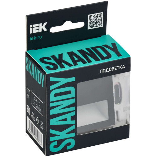 SKANDY Подсветка LED встраиваемая SK-L01G графит IEK