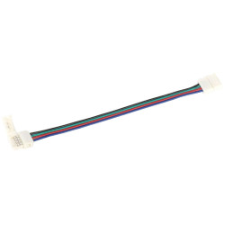 Коннектор 3шт RGB 10мм (разъем-15см-разъем) IEK