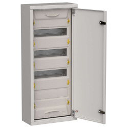 TITAN 5 Корпус металлический ЩРн-48 (1х48) 710х310х140мм IP31 серый (одна дверь) IEK