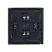 FORTE&PIANO Выключатель 1-клавишный проходной 10А FP503 сталь IEK FORTE&PIANO Выключатель 1-клавишный проходной 10А FP503 сталь IEK