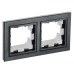 BRITE Рамка 2-местная IP44 РУ-2-БрЧ-44 черный IEK BRITE Рамка 2-местная IP44 РУ-2-БрЧ-44 черный IEK