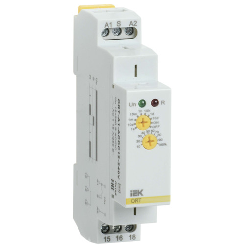 Реле задержки включения ORT 1 контакт 12-240В AC/DC IEK