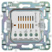 SKANDY Кнопка звонка с индикацией для отелей 10А SK-V17W арктический белый IEK