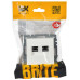 BRITE Розетка двойная RJ11+RJ45 кат.5E РК/Т12-БрБ белый IEK BRITE Розетка двойная RJ11+RJ45 кат.5E РК/Т12-БрБ белый IEK
