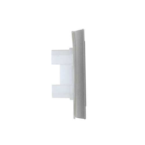 BRITE Рамка 1-местная IP44 РУ-1-БрА-44 алюминий IEK
