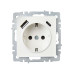 BRITE Розетка 1-местная с заземлением с защитными шторками 16А с USB A+C 18Вт РЮш11-1-БрЖ жемчуг IEK BRITE Розетка 1-местная с заземлением с защитными шторками 16А с USB A+C 18Вт РЮш11-1-БрЖ жемчуг IEK