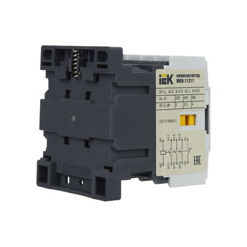 Миниконтактор МКИ-11211 12А 230В/АС3 1NC IEK