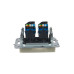BRITE Розетка компьютерная двойная RJ45 кат.6 РК11-2-БрКр бежевый IEK BRITE Розетка компьютерная двойная RJ45 кат.6 РК11-2-БрКр бежевый IEK