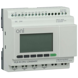 Микро ПЛК PLR-M. CPU DI08/DO04(R) 24В DC ONI