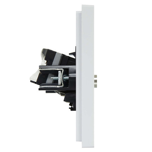 FORTE&PIANO Розетка двойная TV+RJ45 кат.5E FP236 белый IEK