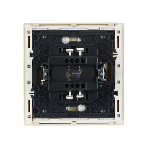 FORTE&PIANO Выключатель 1-клавишный проходной 10А FP403 ваниль IEK