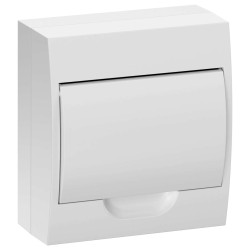 Корпус пластиковый ЩРН-П-8 белая дверь IP41 GENERICA