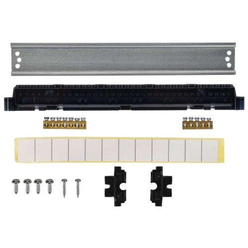 TEKFOR Корпус пластиковый ЩРН-П-12 IP41 черная прозрачная дверь IEK
