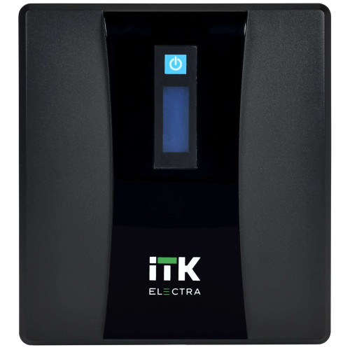 ITK ELECTRA ET ИБП однофазный линейно-интерактивный 1,5кВА/900Вт 8хС13 LCD дисплей АКБ 2х9AH USB