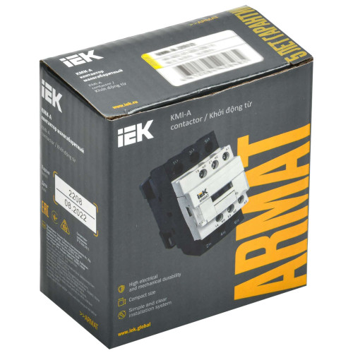 ARMAT Контактор КМИ-А-22512 LC1D 25А 24В/АС3 1NO/1NC IEK