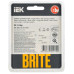 BRITE Рамка 1-местная РУ-1-2-Бр стекло белый RE IEK BRITE Рамка 1-местная РУ-1-2-Бр стекло белый RE IEK