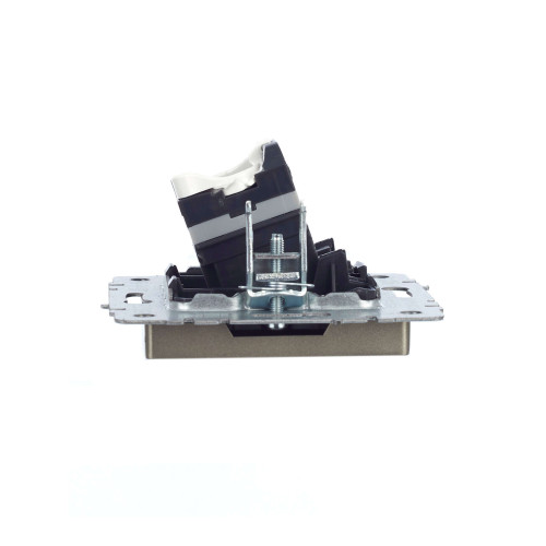 BRITE Розетка компьютерная RJ45 кат.5E РК10-БрШ шампань IEK