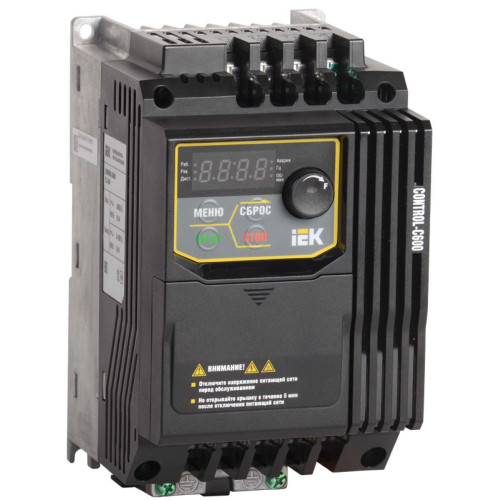 Преобразователь частоты CONTROL-C600 380В 3Ф 2,2кВт IEK