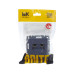 BRITE Розетка компьютерная двойная RJ45 кат.5E РК10-2-БрМ маренго IEK