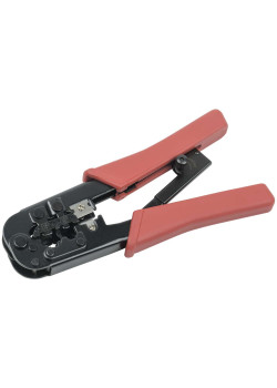 ITK Инструмент обжимной для RJ-45/12/11 с храповым механизмом