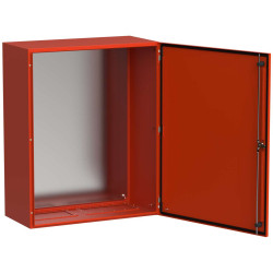 TITAN 5 Корпус металлический ЩМП-100.80.40 УХЛ1 IP66 RAL3020 красный IEK